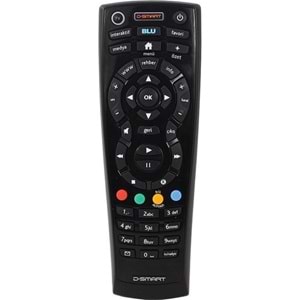 Dsmart Akıllı Kumanda Orjinal Kumanda Hd Blu + 2 Adet Yedek pil