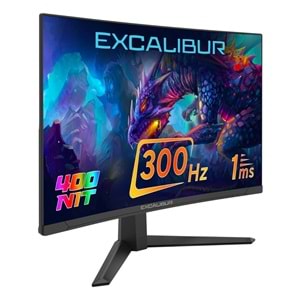 CASPER M.E27FVC-E : EXCALIBUR E27FVC-E 27’’ LED 300HZ 1MS FHD FAST VA HDMI, DP MONITOR