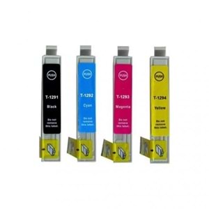 Epson T1291-t1292-t1293-t1294 / 4 Renk Orjinal Kartuş Seti