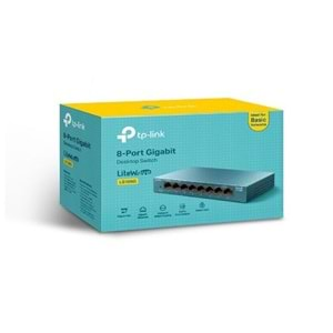 TL OMADA RR LS108G 8 PORT GIGABIT METAL SWITCH