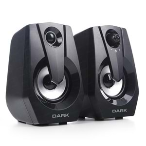 DARK DK-AC-SP110 1+1 MULTİMEDİA USB SPEAKER SİYAH 