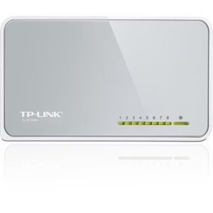 TP-LINK TL-SF1008D 8 PORT 10/100 PLASTİK KASA SWITCH 