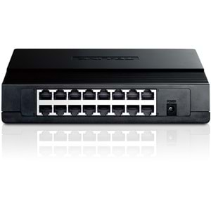 TP-LINK TL-SF1016D 16 PORT 10/100 PLASTİK KASA SWITCH 