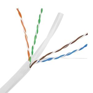 S-LINK SL-CAT608 305MT 6MM 24AWG CAT6 KABLO GRİ 