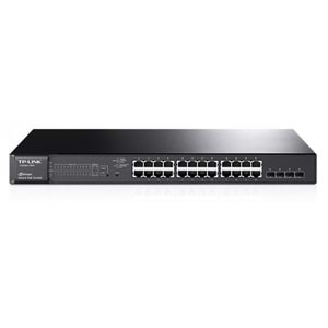 TP-LINK OMADA TL-SG2428P 24 PORT GIGABIT+ 4XGIGABIT SFP UPLINK 250W POE YÖNETİLEBİLİR RACKMOUNT SWITCH 