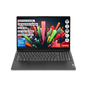 LENOVO NB V15 82TT00A5TX I5-1235U 16GB 512SSD O/B 15.6 DOS 