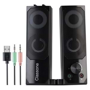 CLASSONE X3 RGB GAMİNG HOPARLÖR - SİYAH