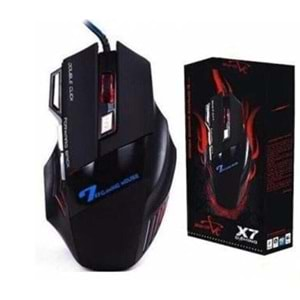 Piranha X7 Gaming Mouse Kumaş Kablo 7 Tuşlu Oyuncu Mouse 8698720989815