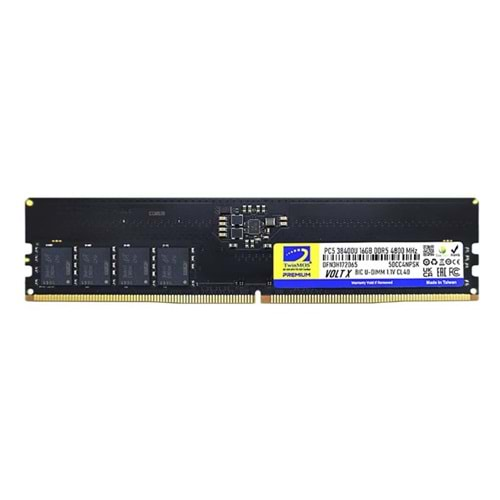 16 GB DDR5 4800MHZ TWINMOS CL40 DT TMD516GB4800U40 