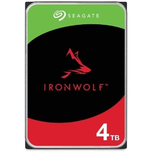 4 TB SEAGATE 3.5 IRONWOLF SATA 5400RPM 256MB ST4000VN006 (3 YIL RESMI DIST GARANTILI) 