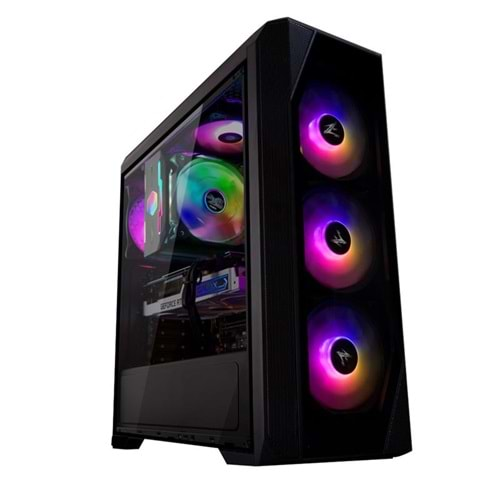 ZALMAN N5TF 800W 80+ 4X120MM RGB FAN USB 3.0 ATX MIDI TOWER SIYAH KASA 