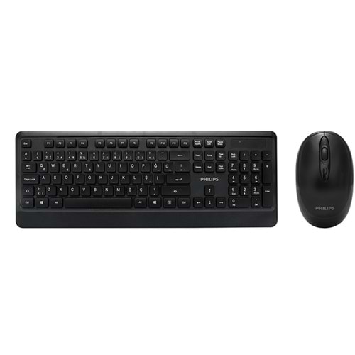 PHILIPS SPT6394/62 C394 Kablosuz Türkçe Q Klavye+Mouse