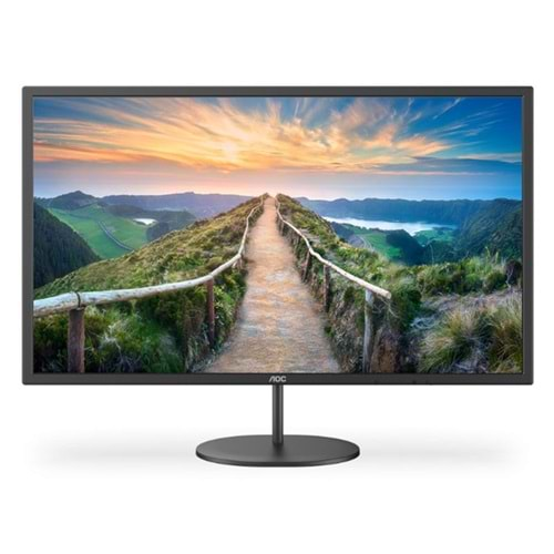 31.5 AOC Q32V4 IPS 4MS 75MHZ 1XHDMI 1XDP QHD 2560X1440 HOPARLÖR FLICKER-FREE DÜŞÜK MAVİ IŞIK VESA SİYAH 