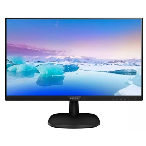 27 PHILIPS 273V7QJAB/01 IPS 4MS 75MHZ 1XVGA 1XHDMI 1XDP FHD 1920X1080 HOPARLÖR VESA SİYAH 