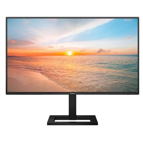 27 PHILIPS 27E1N1600AE/00 IPS 4MS 100MHZ 1XHDMI 1XUSB TYPE-C 2K QHD 2560X1440 HOPARLÖR YÜKSEKLİK AYARI VESA SİYAH 