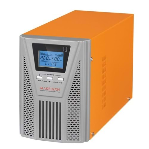 MAKELSAN POWERPACK SE 1KVA 1F/1F (2X7AH) 4/8DK ONLINE UPS 