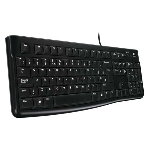 LOGITECH K120 Q USB KABLOLU KLAVYE SİYAH 920-002505 