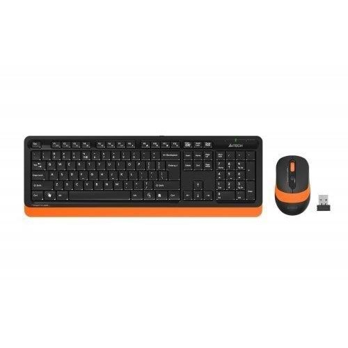 A4 TECH FG1010 TURUNCU Q MM 2.4G KABLOSUZ KLAVYE MOUSE SET 