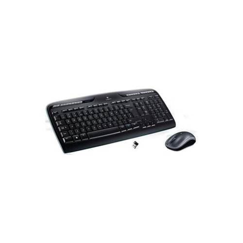 LOGITECH MK330 Q TR MM KABLOSUZ KLAVYE MOUSE SET SİYAH 920-003988 