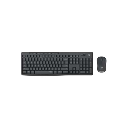 LOGITECH MK295 Q TR SESSİZ KABLOSUZ KLAVYE MOUSE SET SİYAH 920-009804 