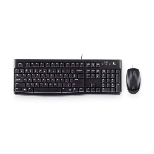 LOGITECH MK120 TR Q USB KABLOLU KLAVYE VE MOUSE SET SIYAH 920-002560 