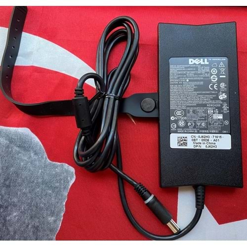 Dell Latitude Notebook Adaptör ORJİNAL 19.5V 4.62A 90W CN-0J62H3 LA90PE1-01 % ORJİNAL (Sıfır)