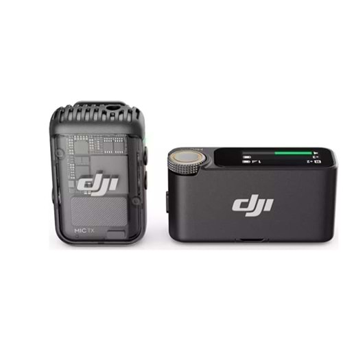 DJI MIC MINI KABLOSUZ MİKROFON (1TX-1RX-CHARGING CASE) (RESMI DIST GARANTILI) 