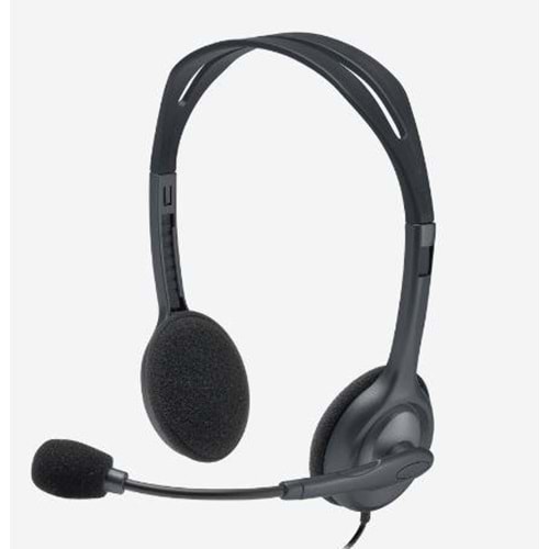 LOGITECH H111 STEREO KULAKLIK SİYAH 981-000593 