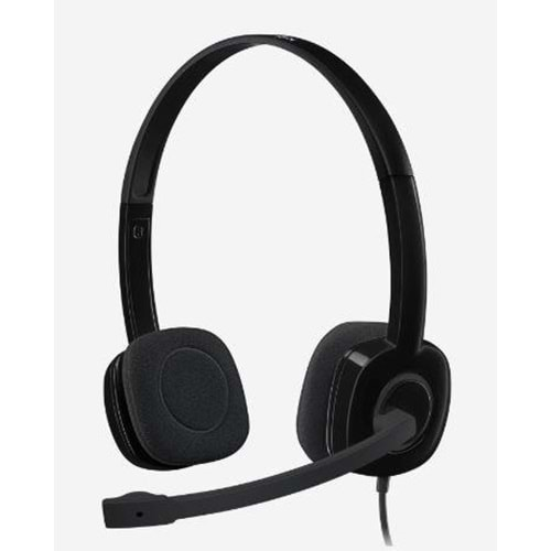 LOGITECH H151 STEREO KULAKLIK SİYAH 981-000589 