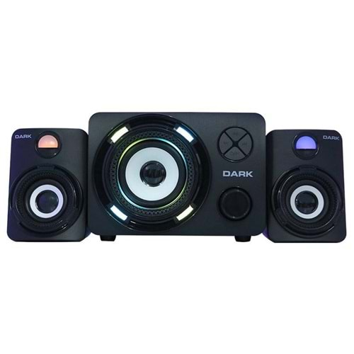 DARK DK-AC-SP214 TOTAL 11W RMS 2+1 USB SPEAKER 