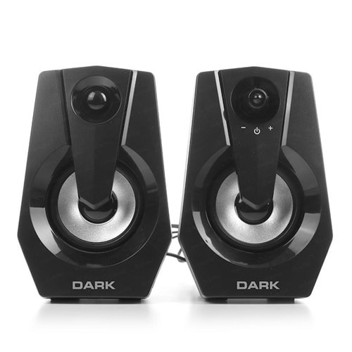 DARK DK-AC-SP110 1+1 MULTİMEDİA USB SPEAKER SİYAH 