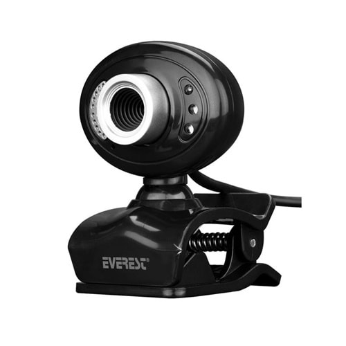 EVEREST SC-826 PIXELS 0.3MEGA 640*480 USB MİKROFONLU GÖRÜŞ LEDLİ WEBCAM PC KAMERA 