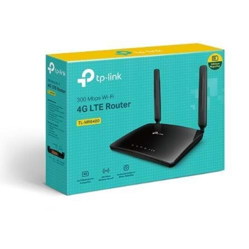 TP-LINK TL-MR6400 300MBPS 3G/4G KABLOSUZ N ROUTER 