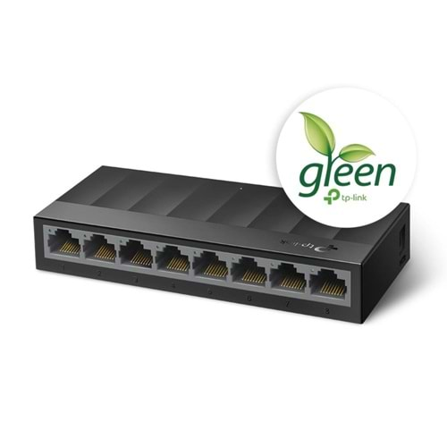 TP-LINK LS1008G 8 PORT GIGABIT PLASTİK KASA SWITCH 