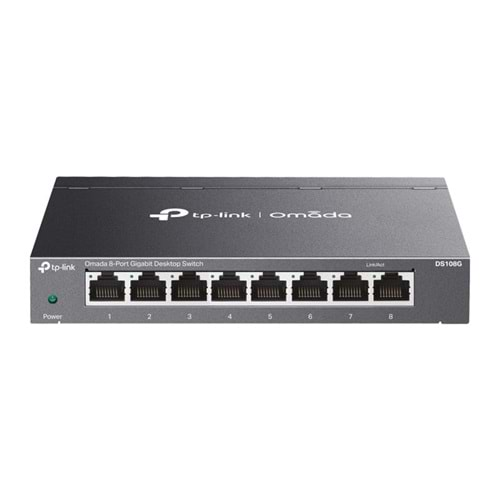 TP-LINK OMADA DS108G 8 PORT GIGABIT MASAÜSTÜ METAL KASA SWITCH 