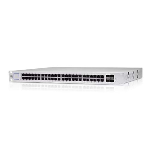 UBNT US-48-500W 48 PORT GIGABIT +2X1GB/2X10GB SFP UPLINK RACKMOUNT 500W POE SWITCH 