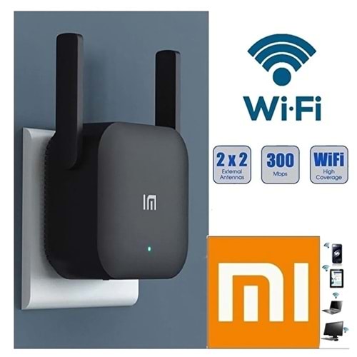 Xiaomi Mi Wifi Pro Sinyal Güçlendirici 300 Mbps