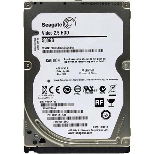 Seagate 500GB 2.5