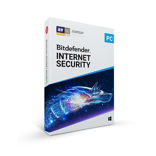 BITDEFENDER INTERNET SECURITY 3KULL.1YIL KUTU 