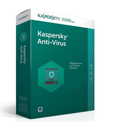 KASPERSKY ANTIVIRUS 3 KULLANICI 1 YIL 