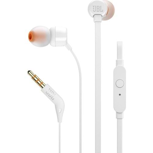 JBL T110 Kulak İçi Kulaklık ( Beyaz )