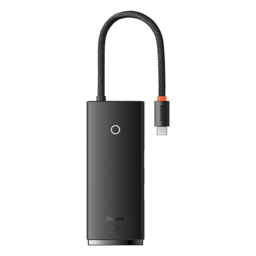 BASEUS LITE SIYAH 6IN1 TYPE-C HUB ÇIKIŞ:2XUSB 1XTYPE-C 1XHDMI 1XMİCROSD 1XSD GİRİŞ:TYPE-C WKQX050101 