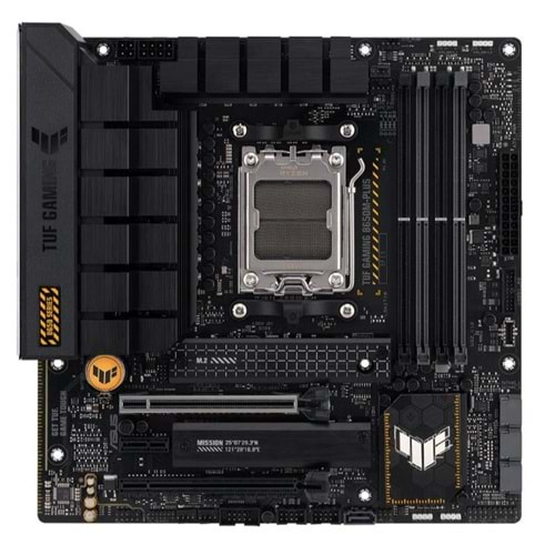 ASUS TUF GAMING B650M-PLUS DDR5 6400MHZ 1XHDMI 1XDP 2XM.2 USB 3.2 MATX AM5 ( AMD AM5 7000 SERİSİ İLE UYUMLU ) 