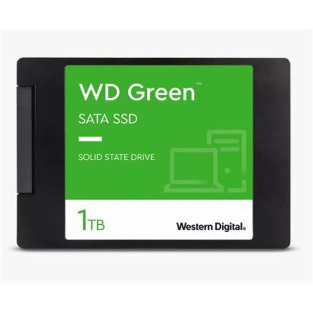 1 TB WD GREEN SATA 545MB/S 465MB/S WDS100T3G0A 