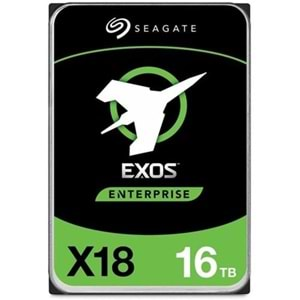 16 TB SEAGATE 3.5 EXOS SATA X18 512E 7200RPM 256MB ST16000NM000J (5 YIL RESMI DIST GARANTILI) 