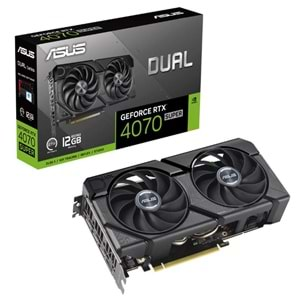 ASUS GEFORCE DUAL-RTX4070S-12G-EVO SUPER 12GB GDDR6X 192BIT 1XHDMI 3XDP EKRAN KARTI 