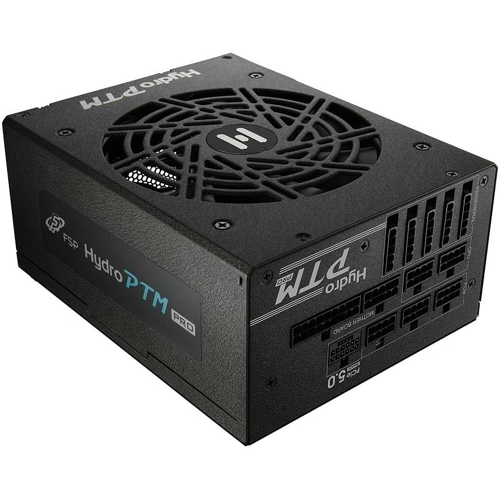 FSP HPT2-1200M GEN5 1200W HYDRO PTM PRO ATX3.0 80+ PLATINIUM 120MM FAN POWER SUPPLY 