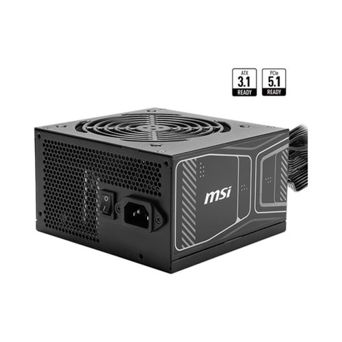 MSI MAG A750GN PCIE5 750W 80+ GOLD POWER SUPPLY 