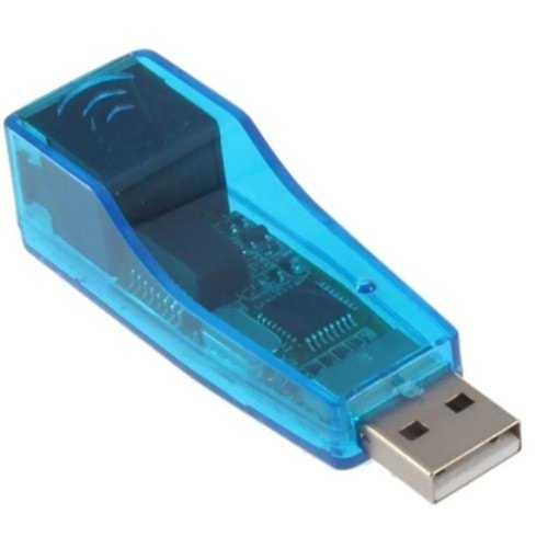 T18 4592 Usb To Ethernet Çevirici Dönüştürücü Adaptor Internet Cat5 Rj45 AlfaisAL4592