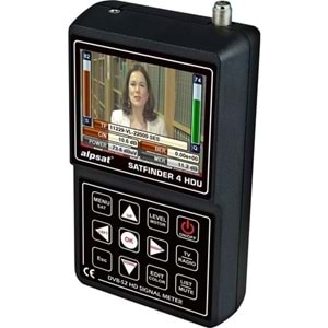 ALPSAT Satfinder 4 HDU Hd Ultra 3.5'' Lcd Ekranlı Uydu Yön Bulucu